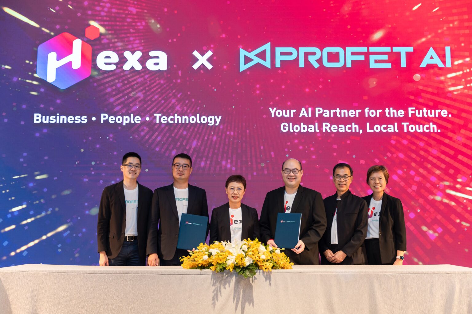 Profet AI partnered with HexaTech Solutions and PacRim Group in Thailand